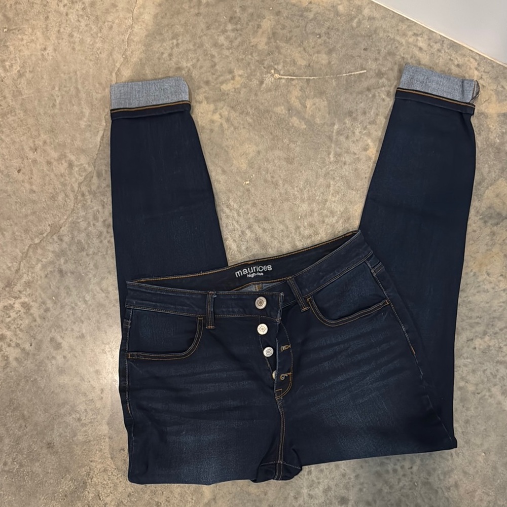 Maurices Dark Blue Women's Jeans